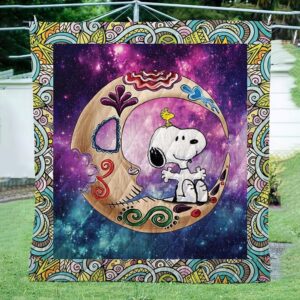 Snoopy Galaxy 3D Quilt  Quilt